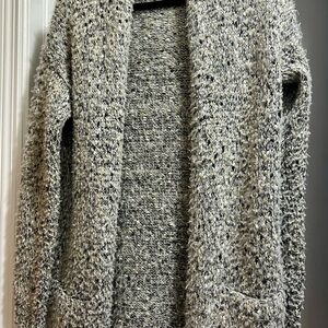 Max Studio Soft Knit Gray Cardigan